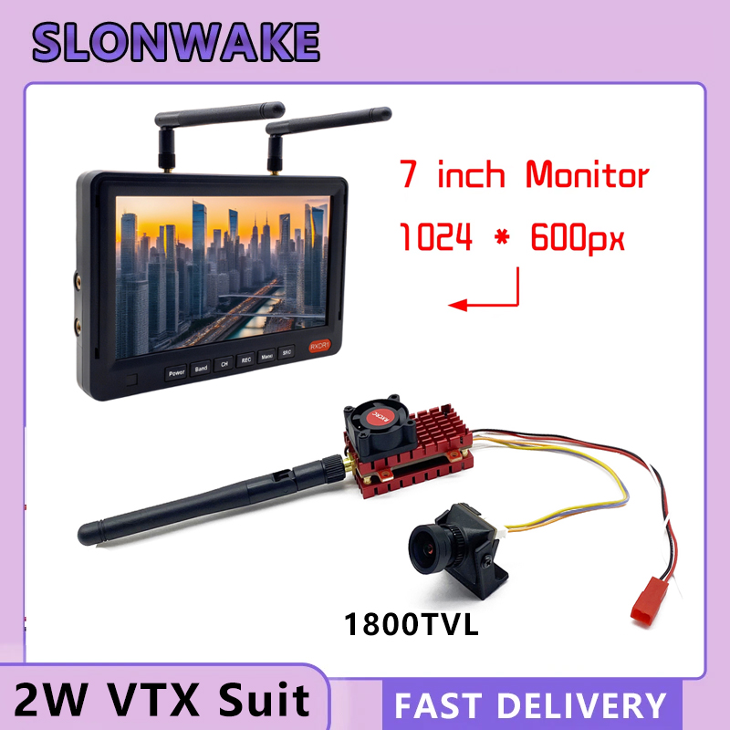 Drone Rc Board - SLONWAKE 5.8G 2W VTX FPV กล้อง