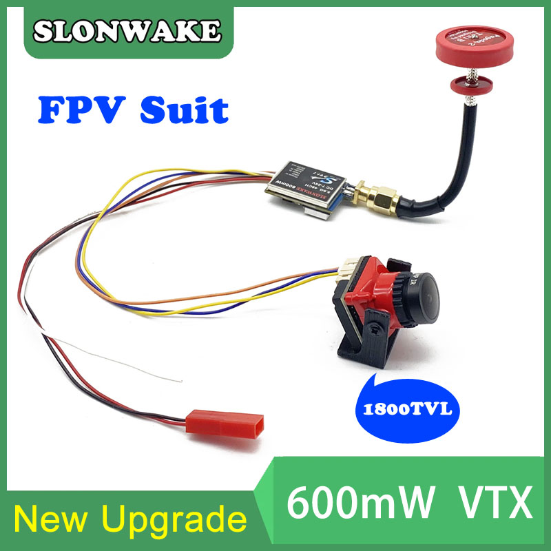 Drone Rc Remote - พร้อมใช้งาน 5.8G 48CH 600mW เครื่องส่งสัญญาณวิดีโอและ Cmos