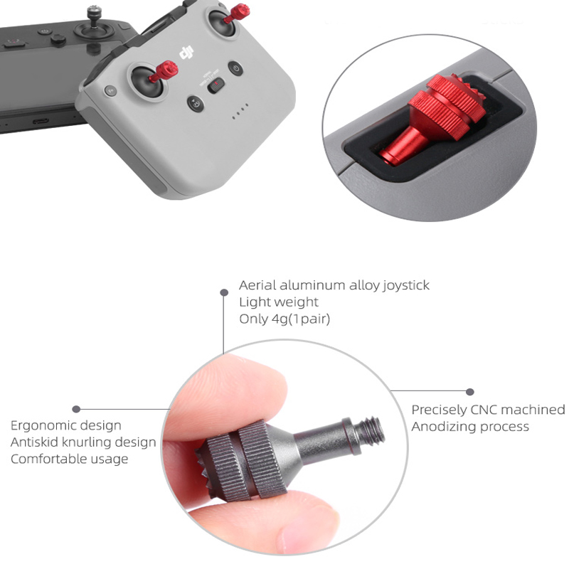 Drone Rc N2 - จอยสติ๊กโลหะ RC-N1/N2 รีโมทคอนโทรล Thumb Rocker สําหรับ
