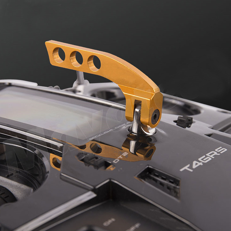 Drone Rc Neck Strap - อลูมิเนียมอัลลอยด์แนวตั้งแนวนอน3-Hole Transmitterสายคล้องคอBalancerสำหรับRC Drone Quadcopterรีโมทคอนโทรล