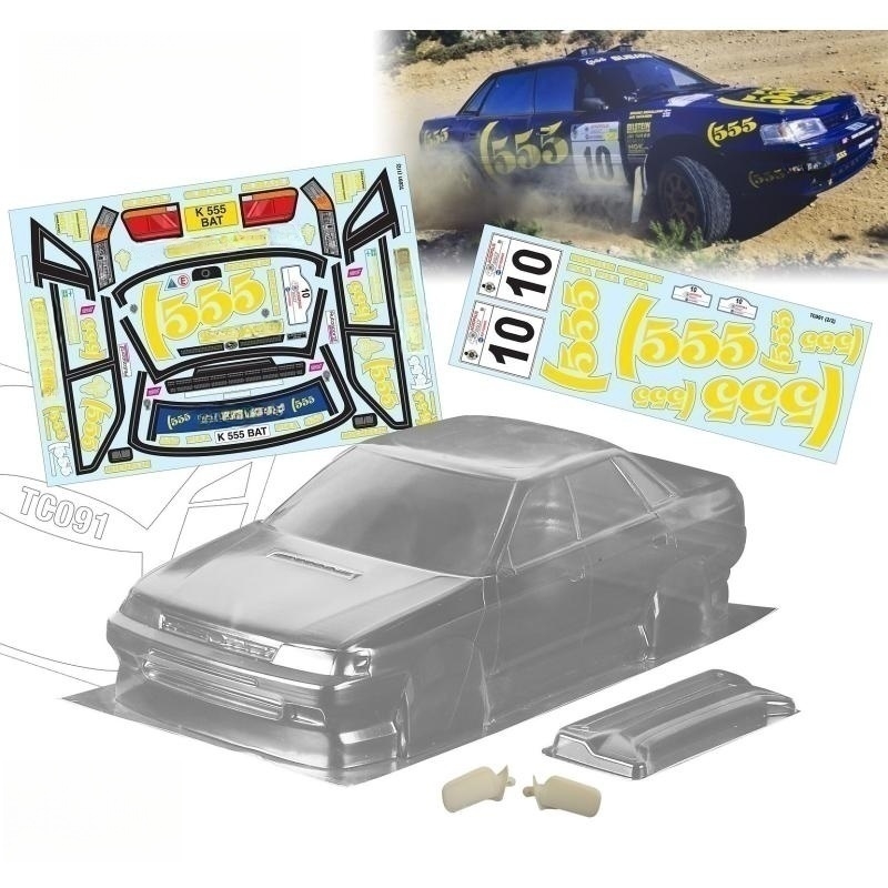 Rc Drift Car Kit - ชุดตัวถังรถ TeamC ขนาด 1/10 รุ่น Legacy
