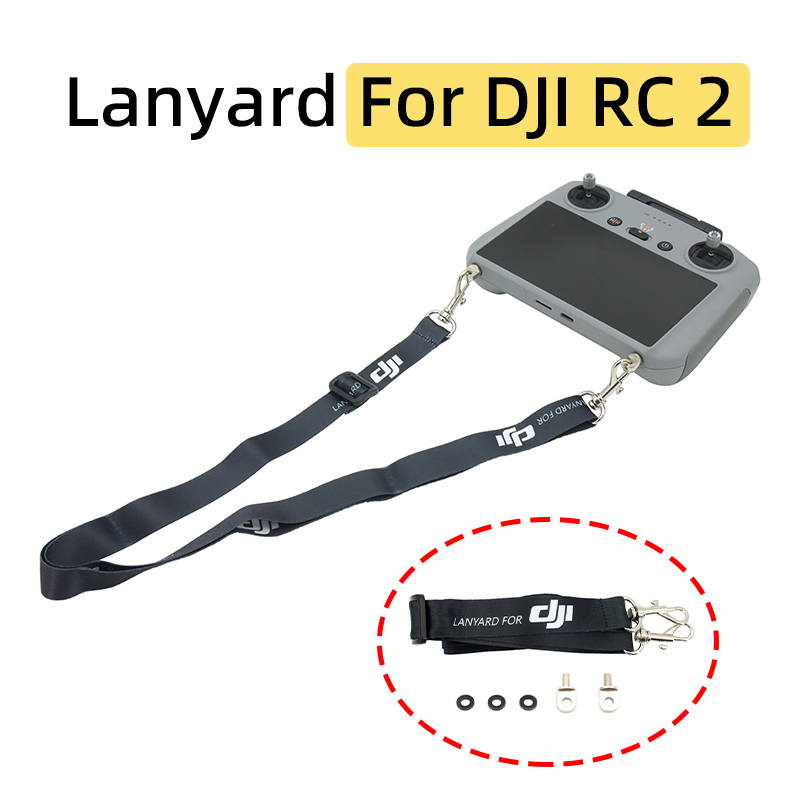 Drone Rc Neck Strap - สายคล้องคอสำหรับรีโมทคอนโทรล DJI AIR 3/2S/Mavic 3Pro/Mini 3/4/5Pro