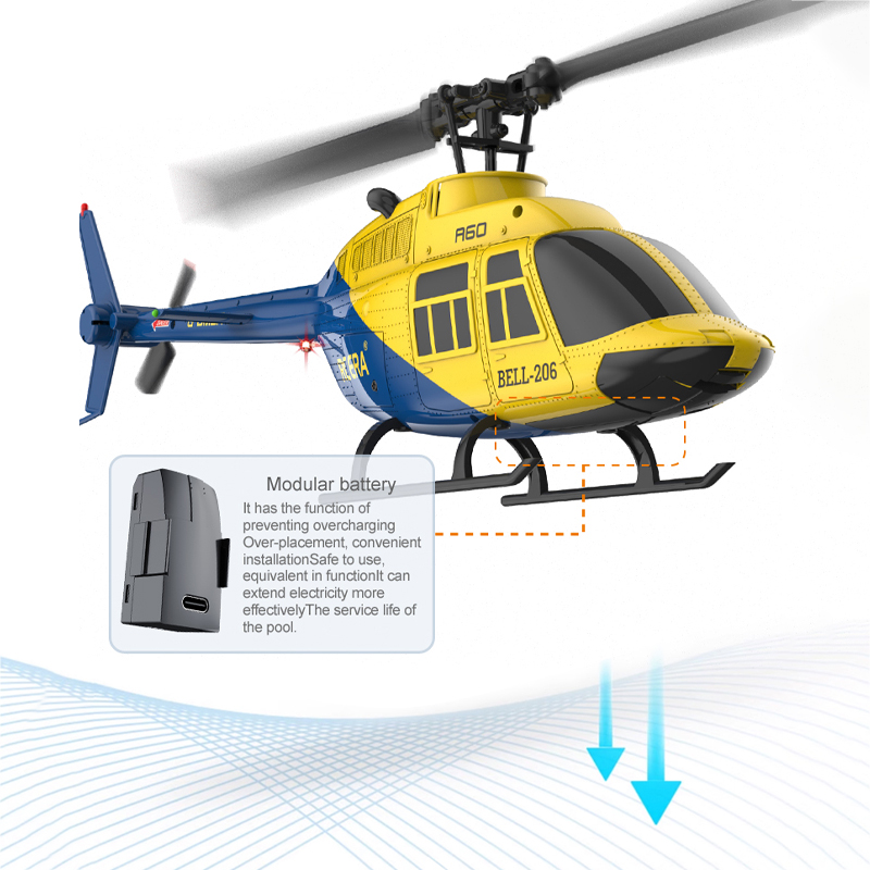 เฮลิคอปเตอร์บังคับวิทยุ A60 2. - Rc Helicopter Gyro บทวิจารณ์และราคา