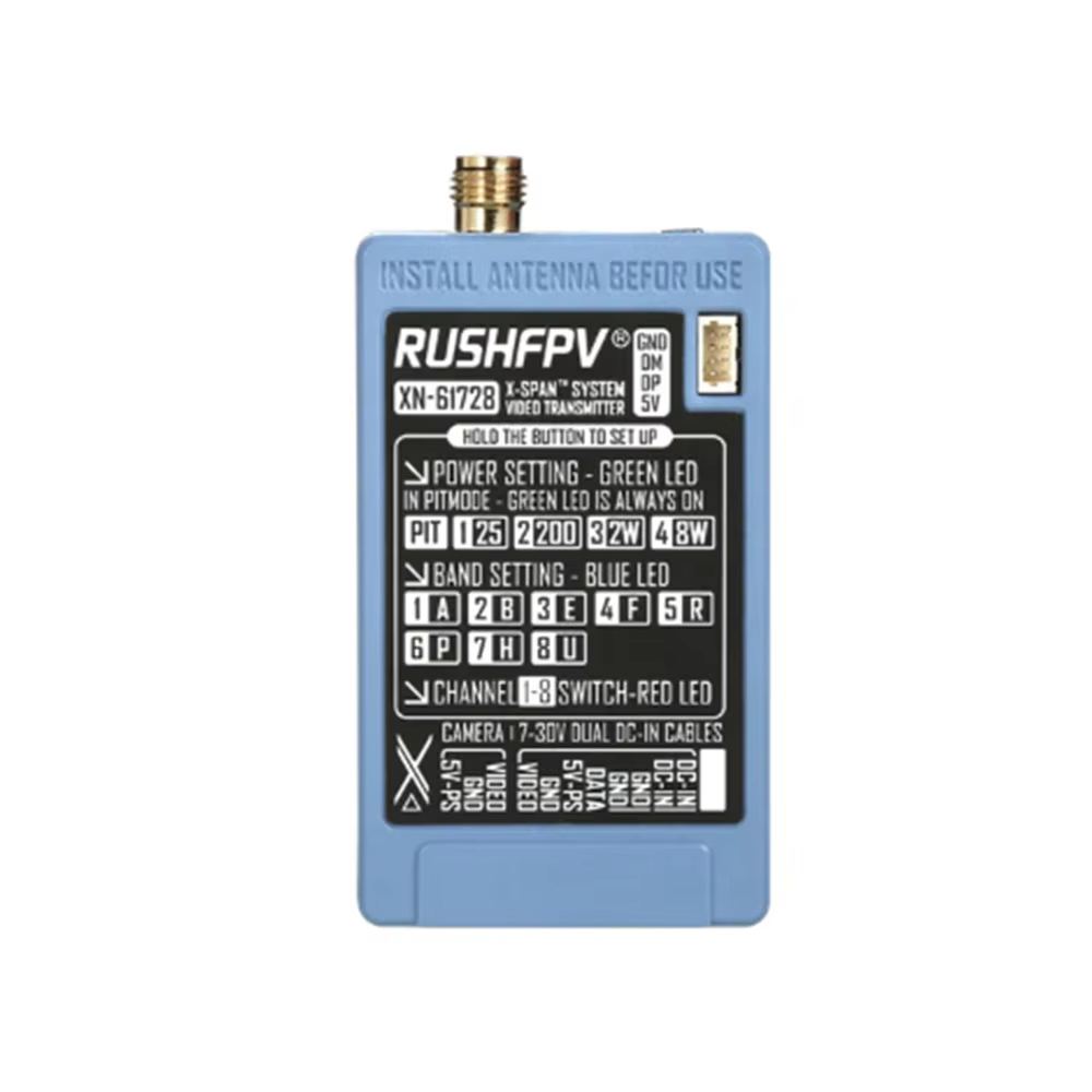 RUSHFPV 6.1‑7.2G 8W X61728 VTX - Drone Rc Remote บทวิจารณ์และราคา