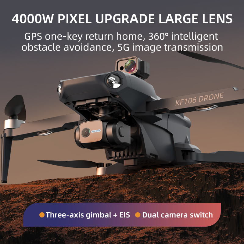 2022 ใหม่KF106 Max Drone 8K Pr - Drone Rc Team City บทวิจารณ์และราคา