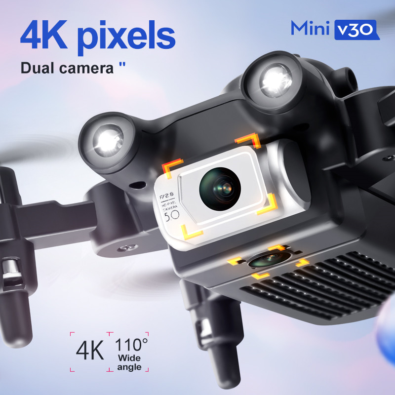 Mini V30 WiFi FPV Drone 4K HD  - Drone Without Rc บทวิจารณ์และราคา