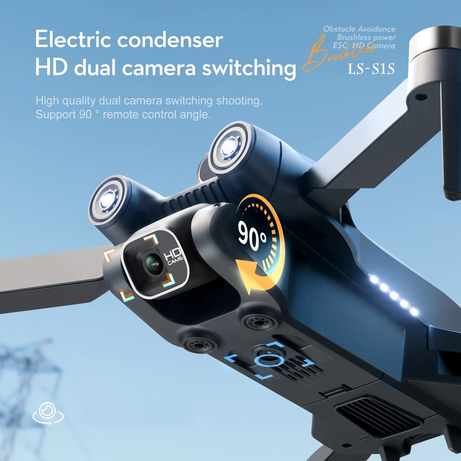 โดรน S1S 5G WiFi 4K กล้อง HD 8 - Drone S1S Rc Quadcopter บทวิจารณ์และราคา