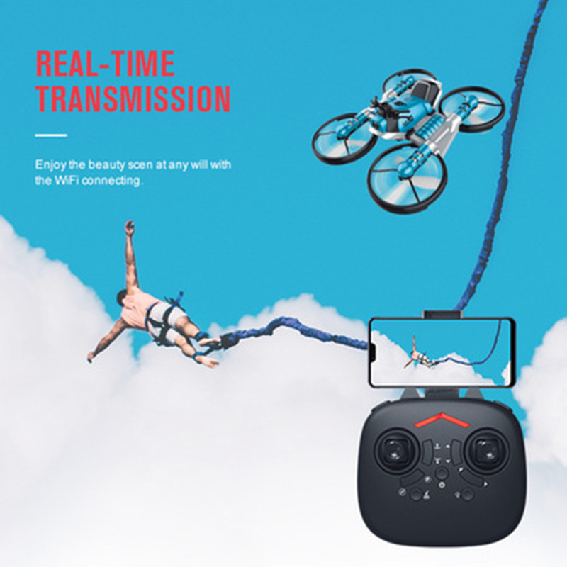 รถจักรยานยนต์ควอดคอปเตอร์ RC แ - Drone Rc Land บทวิจารณ์และราคา