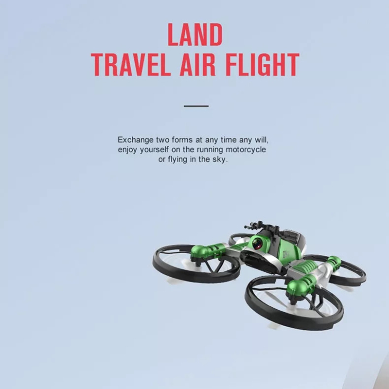 รถจักรยานยนต์ควอดคอปเตอร์ RC แ - Drone Rc Land บทวิจารณ์และราคา