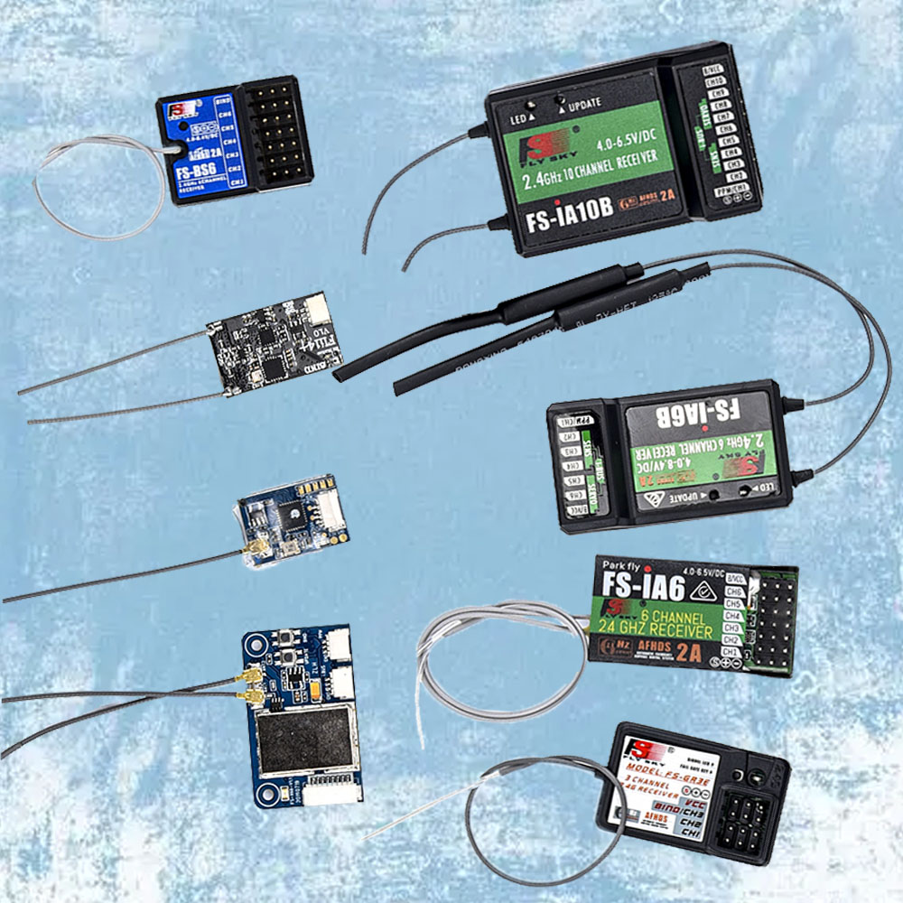 ฟลายสกาย RC รีซีฟเวอร์ FS-IA6  - Drone Rc Remote บทวิจารณ์และราคา