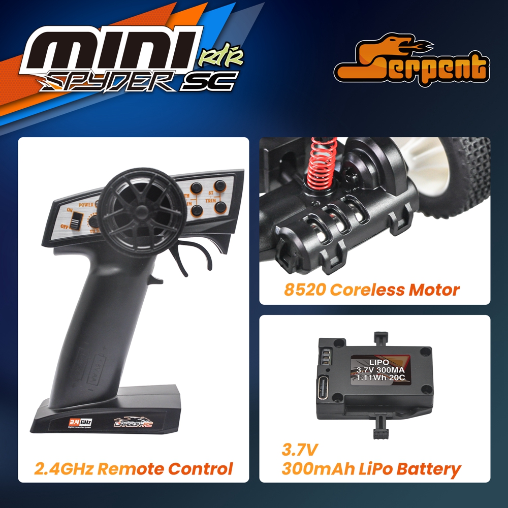 รถบังคับวิทยุขนาดเล็ก 1/24 Ser - Rc Drift Car Kit บทวิจารณ์และราคา