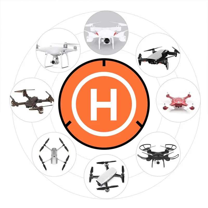 แผ่นรองลงจอดโดรนแบบพับได้ ขนาด - Drone Rc Land บทวิจารณ์และราคา