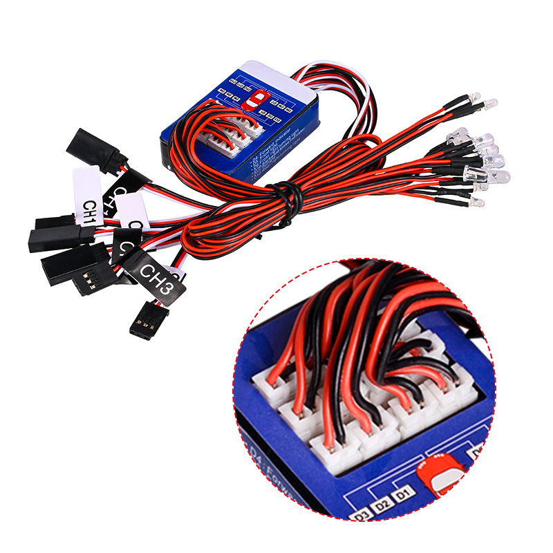 ชุดระบบไฟ LED สำหรับรถ RC ขนาด - Rc Drift Car Kit บทวิจารณ์และราคา
