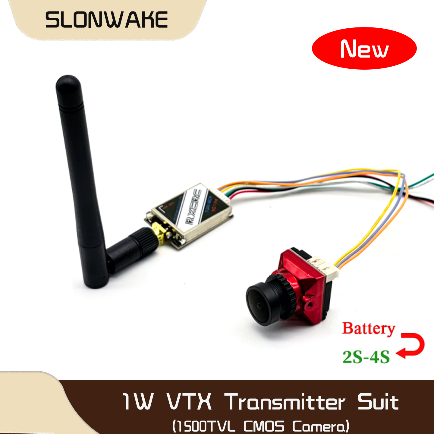 SLONWAKE 5.8G 48CH 1W VTX 100/ - Drone Rc Remote บทวิจารณ์และราคา