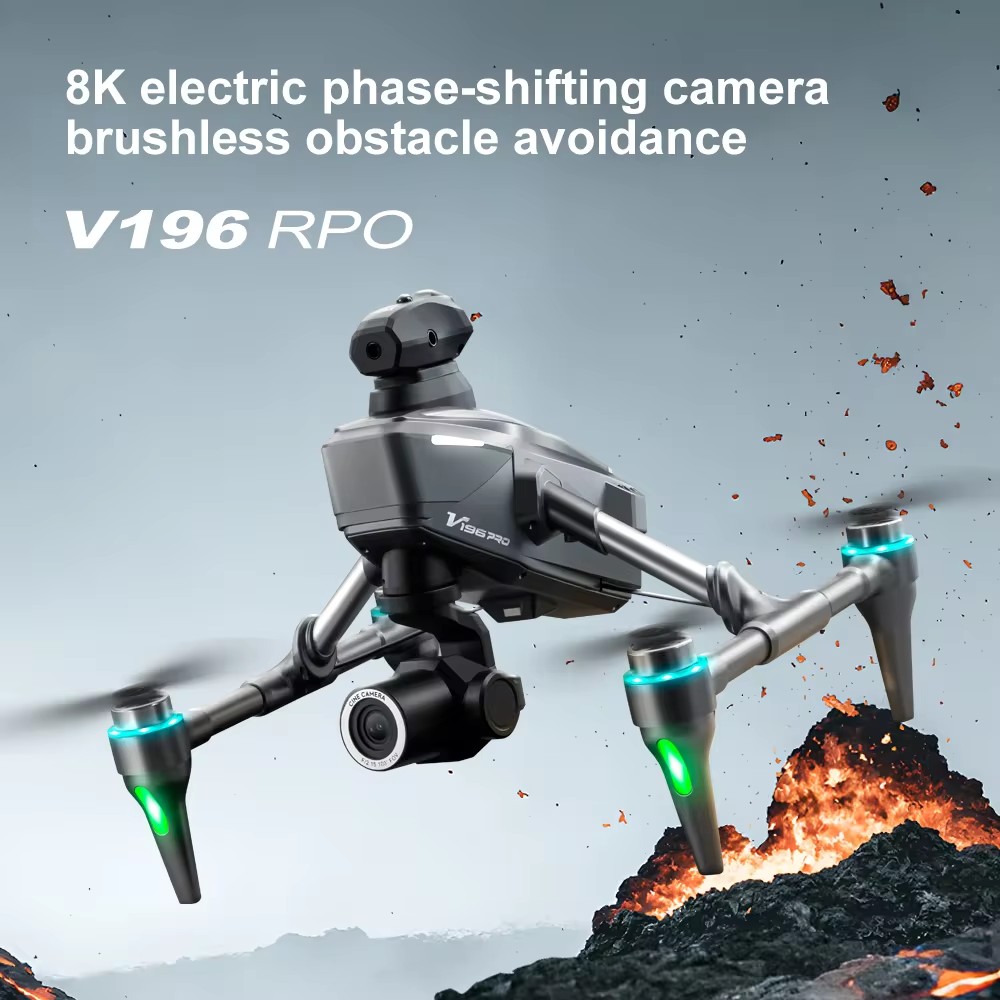 V196 PRO แบตเตอรี่โดรน 3.7V 18 - Drone V196 Rc บทวิจารณ์และราคา