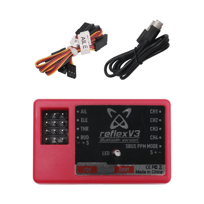ABJG-For FMS Reflex V3 ตัวควบค - Rc Helicopter Gyro บทวิจารณ์และราคา