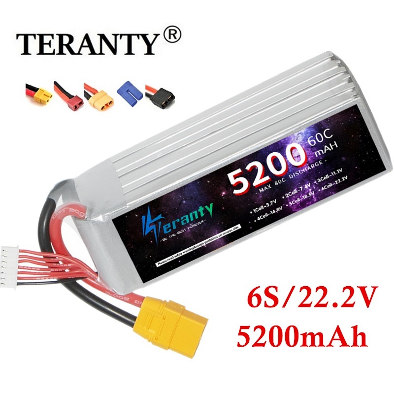 Teranty 6S 5200mAh LiPo แบตเตอ - Rc Drift Car Kit บทวิจารณ์และราคา