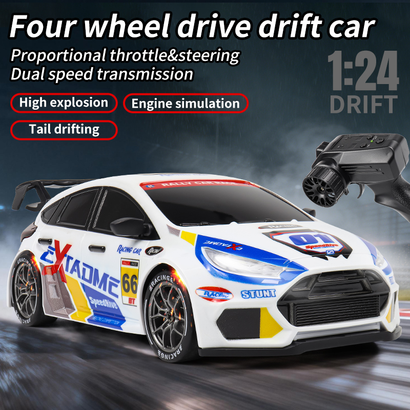 รถดริฟต์ RC 4WD ขนาด 1:24 ควบค - Rc Drift Car Kit บทวิจารณ์และราคา