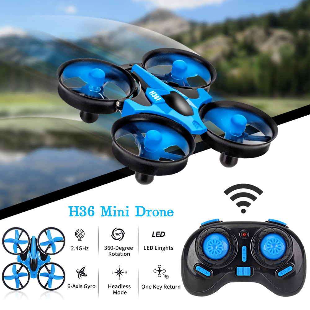 โดรนจิ๋ว JJRC H36 2.4G 6 แกน โ - Drone Without Rc บทวิจารณ์และราคา