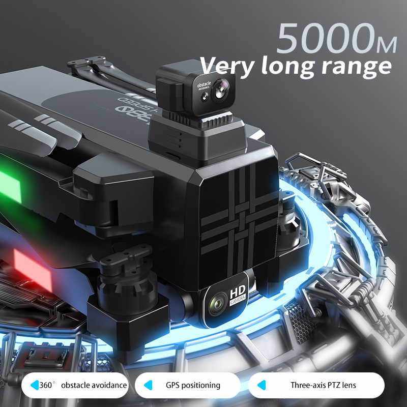โดรน A380 4K HD สามแกนกันสั่นแ - Drone Rc App บทวิจารณ์และราคา