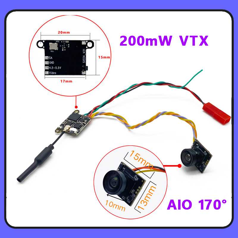 SLONWAKE 5.8G 1200TVL กล้อง FP - Drone Rc Remote บทวิจารณ์และราคา