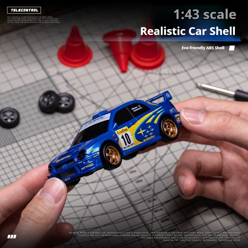รถบังคับวิทยุขนาดเล็ก 1/43 รุ่ - Rc Drift Car Kit บทวิจารณ์และราคา