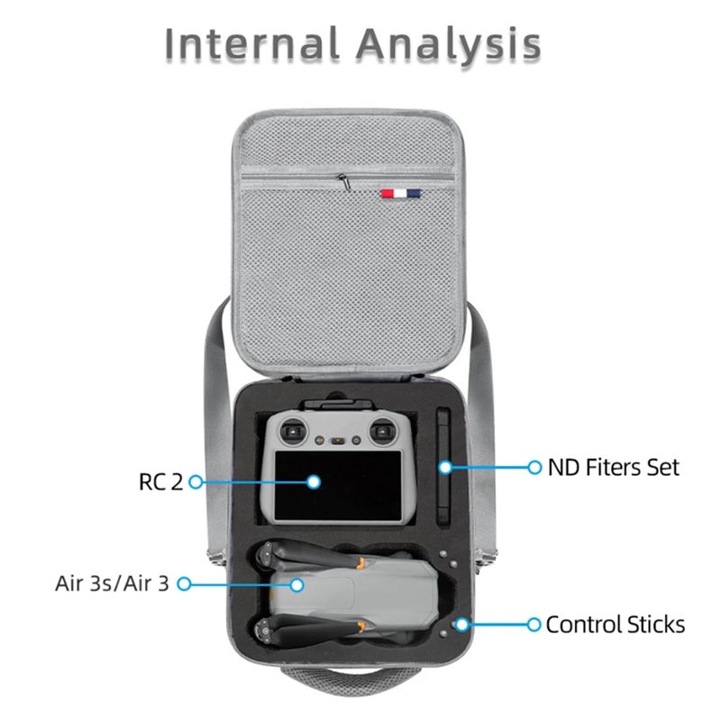 กระเป๋าเก็บของแบบพกพาสำหรับ DJ - Drone Rc N2 บทวิจารณ์และราคา