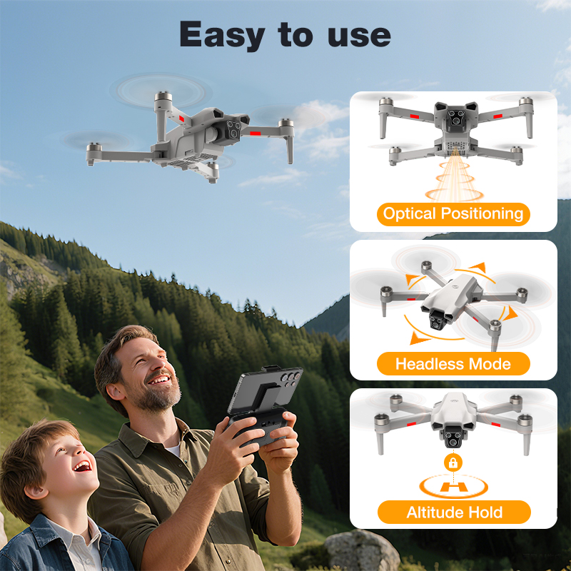 โดรนรุ่นใหม่ L017 Pro Brushles - Drone Rc App บทวิจารณ์และราคา