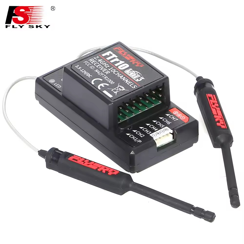 FlySky FTr10 FTr16S 2.4G สองทา - Drone Rc Remote บทวิจารณ์และราคา