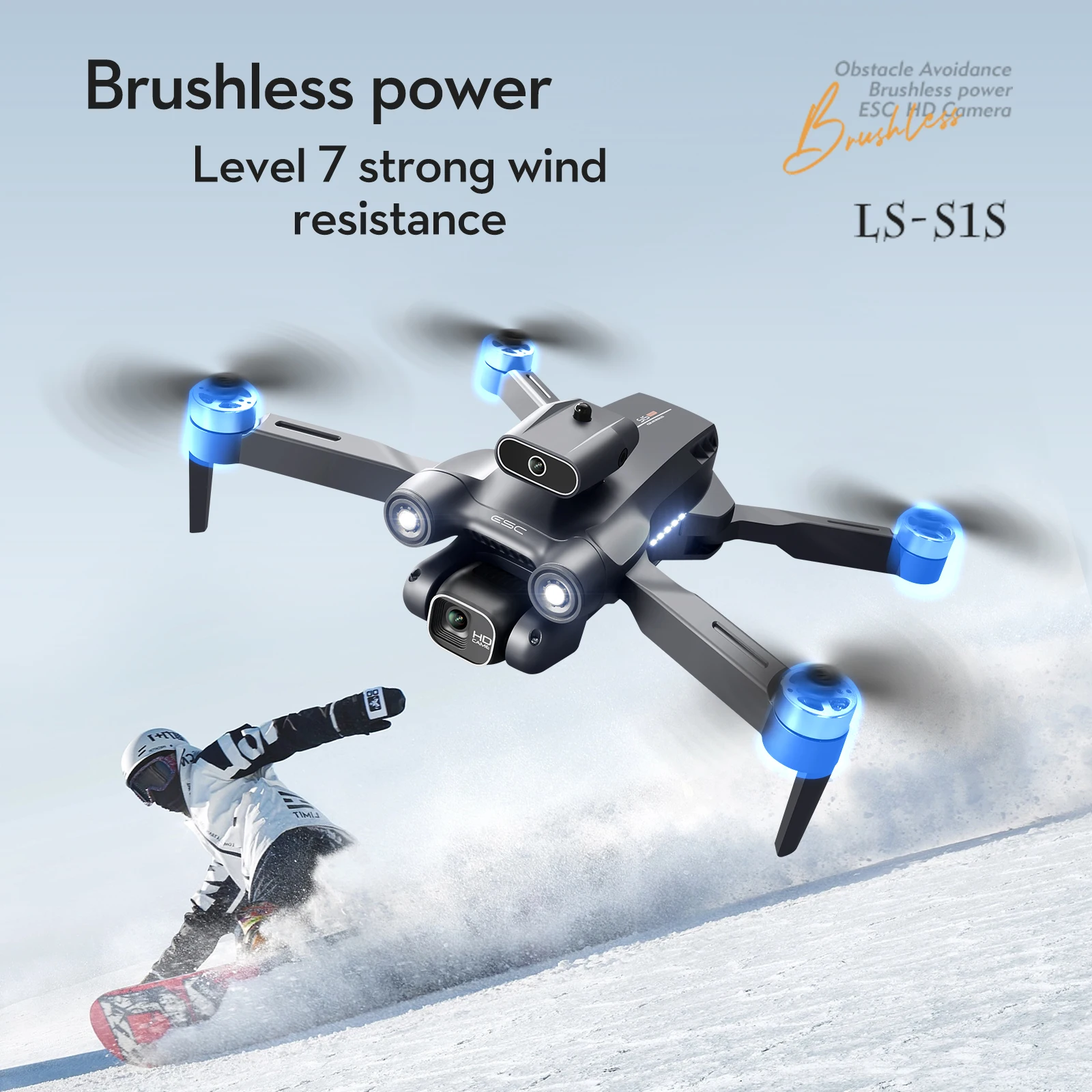 โดรน S1S ระดับมืออาชีพ กล้อง 4 - Drone S1S Rc Quadcopter บทวิจารณ์และราคา