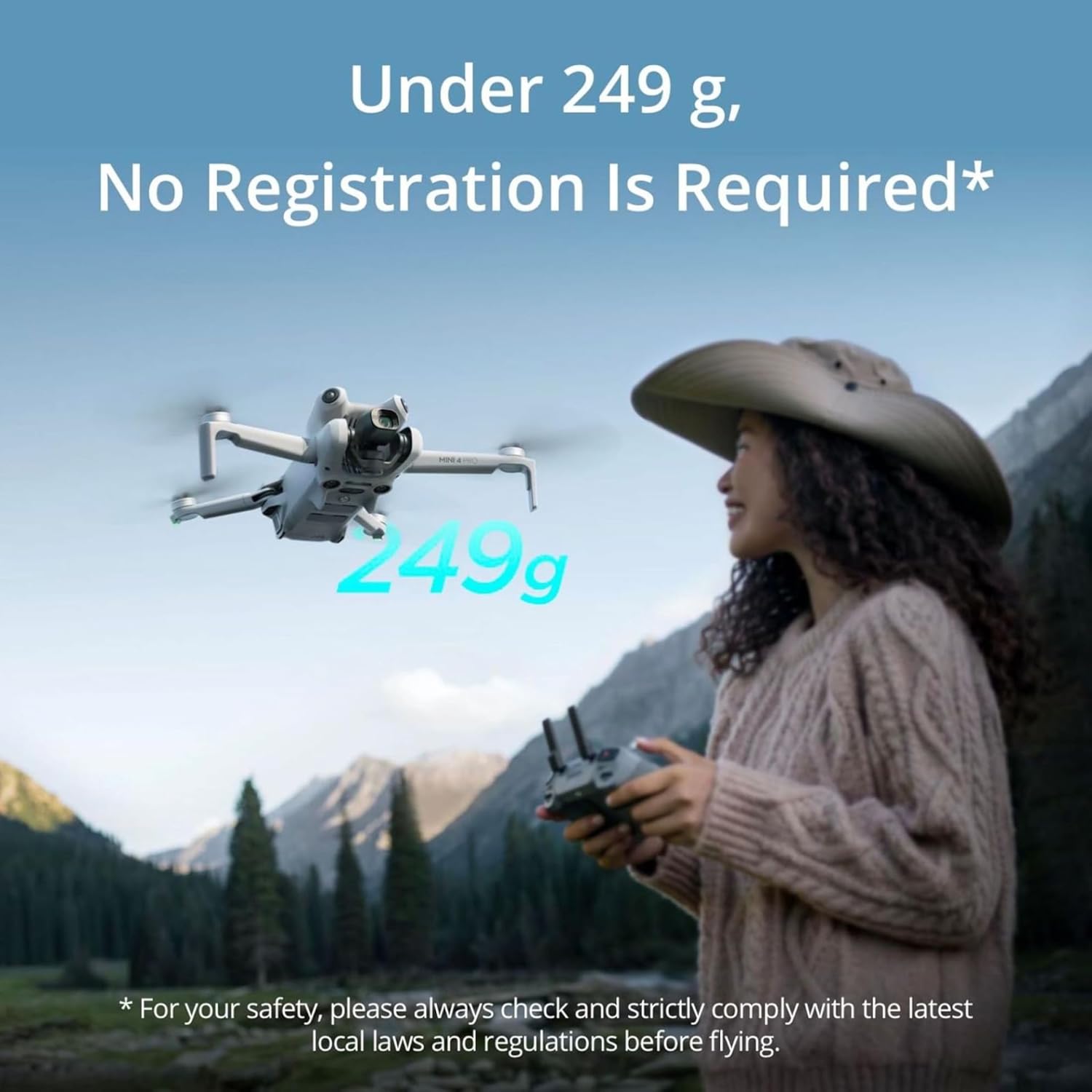 โดรน DJI Mini 4 Pro (DJI RC-N2 - Drone Rc N2 บทวิจารณ์และราคา