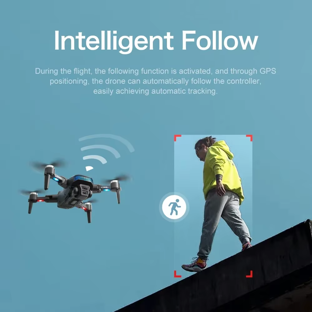 เลอโนโว XT505 HD กล้องคู่ 8K G - Xt505 Rc Drone บทวิจารณ์และราคา
