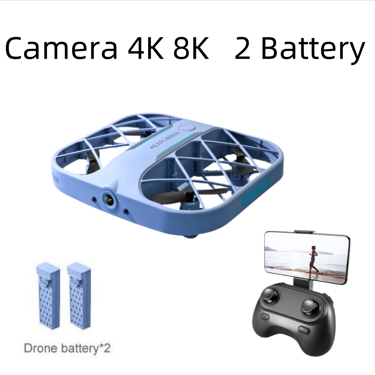 โดรน JJRC H107 FPV RC พร้อมแบต - Drone Rc App บทวิจารณ์และราคา