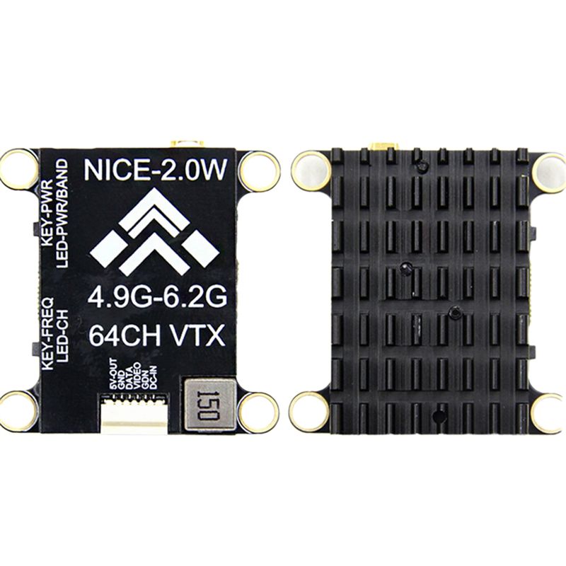 B68A 5.8G 2W VTX 2000Mw 64CH F - Drone Without Rc บทวิจารณ์และราคา